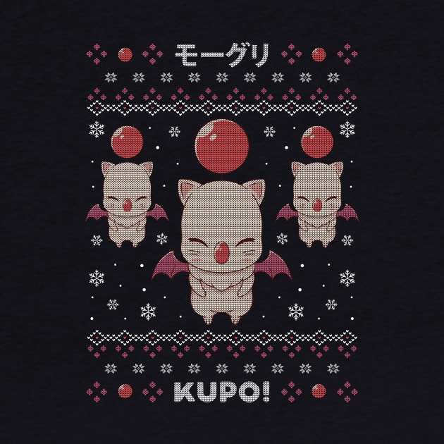 Moogle Kupo! Christmas by Alundrart